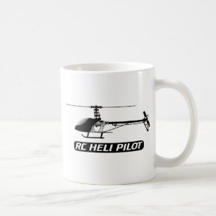 RC-helikopterpiloot Koffiemok