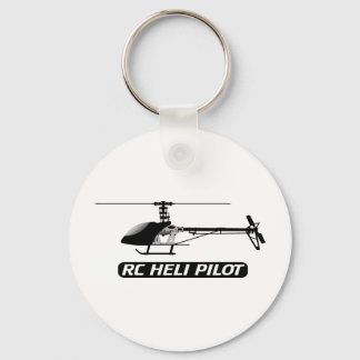 RC-helikopterpiloot Sleutelhanger