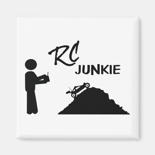 RC Junkie Magneet (Voorkant)