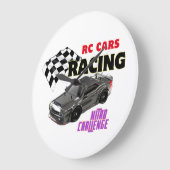 RC klok Gift - Controle RC Car klok (Hoek)