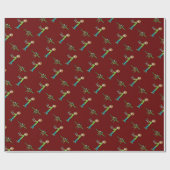 RC-modelvliegtuigvliegen Cadeaupapier (Vlak)