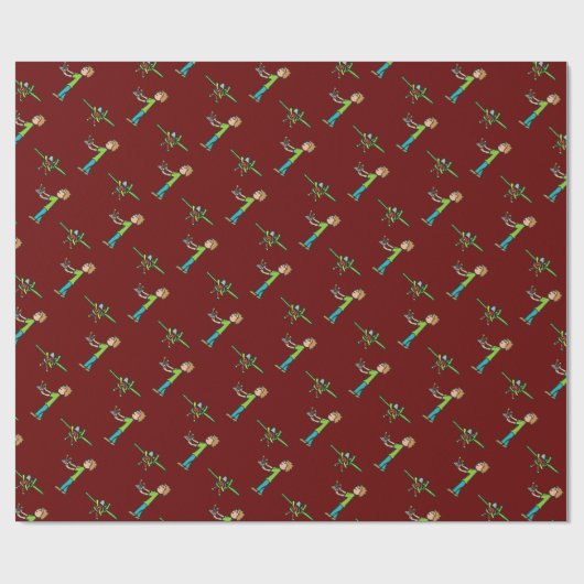 RC-modelvliegtuigvliegen Cadeaupapier (Vlak)