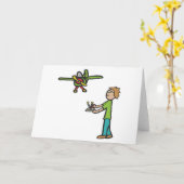 RC-modelvliegtuigvliegen Kaart (Gele Bloem)