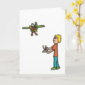 RC-modelvliegtuigvliegen Kaart (Gele Bloem)