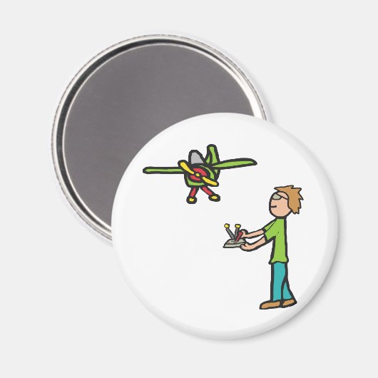 RC-modelvliegtuigvliegen Magneet (Voorkant / Achterkant)