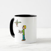 RC-modelvliegtuigvliegen Mok (Voorkant links)