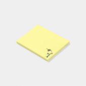 RC-modelvliegtuigvliegen Post-it® Notes (Schuin)