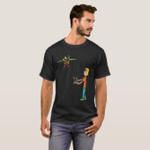 RC-modelvliegtuigvliegen T-shirt (Voorkant volledig)