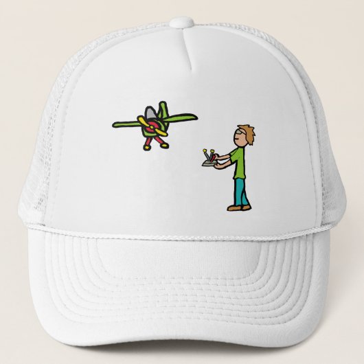 RC-modelvliegtuigvliegen Trucker Pet (Voorkant)