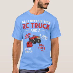 Rc Monster Truck Auto Afstandsbediening T-shirt
