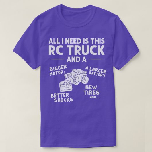 Rc Monster Truck Car Remote Control 2364 T-shirt (Design voorkant)
