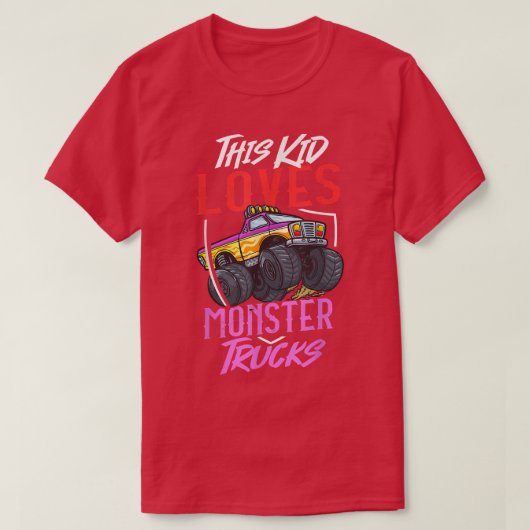 Rc Monster Truck Remote Control Car 2369 T-shirt (Design voorkant)