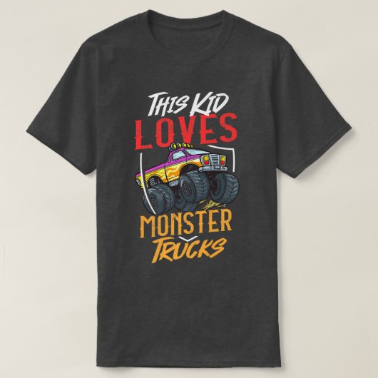 Rc Monster Truck Remote Control Car  T-shirt (Design voorkant)