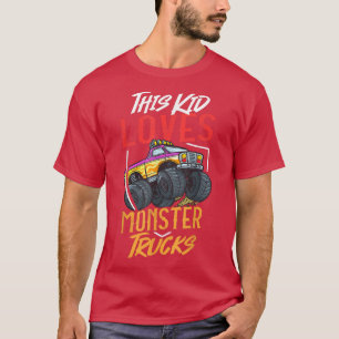Rc Monster Truck Remote Control Car T-shirt