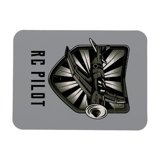 RC Pilot Magneet (Horizontaal)
