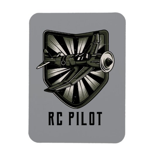 RC Pilot Magneet (Verticaal)