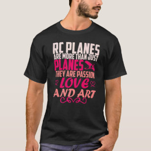Rc Pilot Model Vliegtuigmodelvliegtuig Rc Vliegtui T-shirt