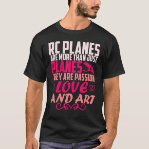 Rc Pilot Model Vliegtuigmodelvliegtuig Rc Vliegtui T-shirt