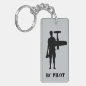 RC Pilot Sleutelhanger (Voorkant Links)