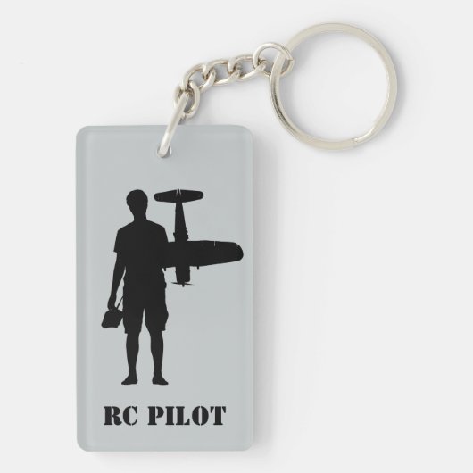 RC Pilot Sleutelhanger (achterkant)
