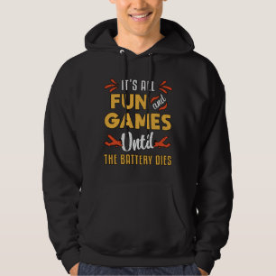 RC Plane Het is leuk en spelletjes Piloot Grappige Hoodie