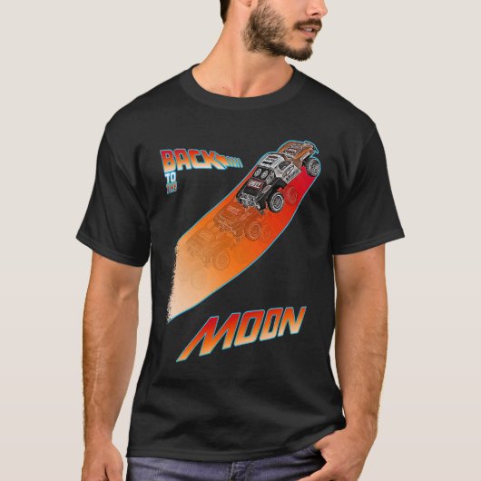 RC-racewagen, radio gecontroleerd, terug naar T-shirt (Voorkant)
