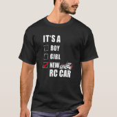 RC-racewagens met afstandsbediening T-shirt (Voorkant)