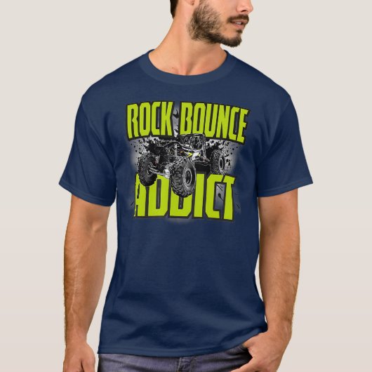 rc rock bouncer hill klimt offroad race t-shirt (Voorkant)