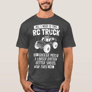 RC Truck Remote Controlled Car RC Car Racing Car T-shirt
