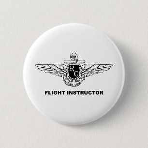RC-vlieginstructeur Ronde Button 5,7 Cm