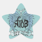 RC Vliegtuig Club  Ster Sticker (Voorkant)