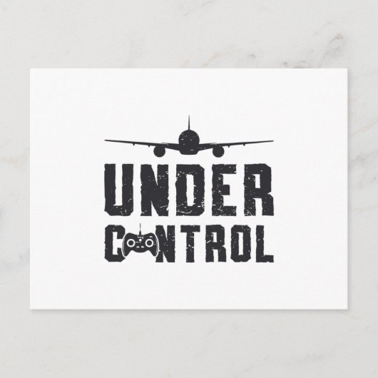 RC Vliegtuig onder controle Piloot Vliegtuig RC Vl Briefkaart (Voorkant)