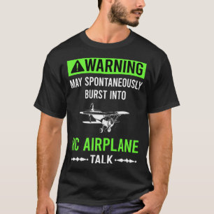 RC-vliegtuig Vliegtuigen Vliegtuig Vliegtuigen Luc T-shirt