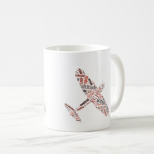 RC Vliegtuigpiloot Koffiemok (Voorkant rechts)