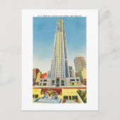 RCA Building, Rockefeller Center, New York Briefkaart (Voorkant)