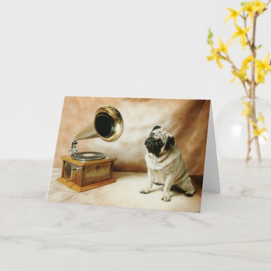 RCA Pug Kaart (Gele Bloem)