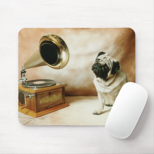 RCA Pug Mousepad Muismat (Met muis)