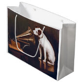 RCA Victor Dog Gift Bag Groot Cadeauzakje (Voorkant Gekanteld)