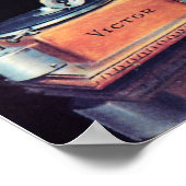 RCA Victor Zijne Masters Voice of Francis Barraud Poster (Hoek)