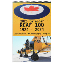 RCAF 100 Kalender, krijg een jaar aan geschiedenis