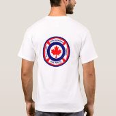 RCAF FIREFIGHTER T-SHIRT (Achterkant)