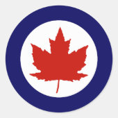 RCAF Roundel Stickers (Voorkant)