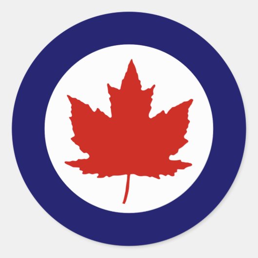 RCAF Roundel Stickers (Voorkant)