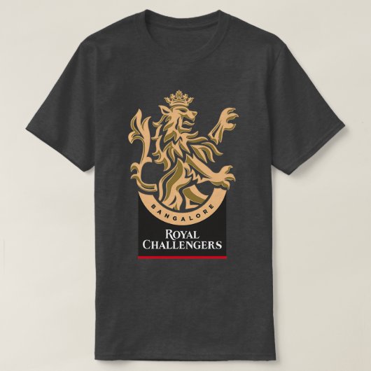 RCB Royal Challengers Bangalore Classic TShirt (Design voorkant)