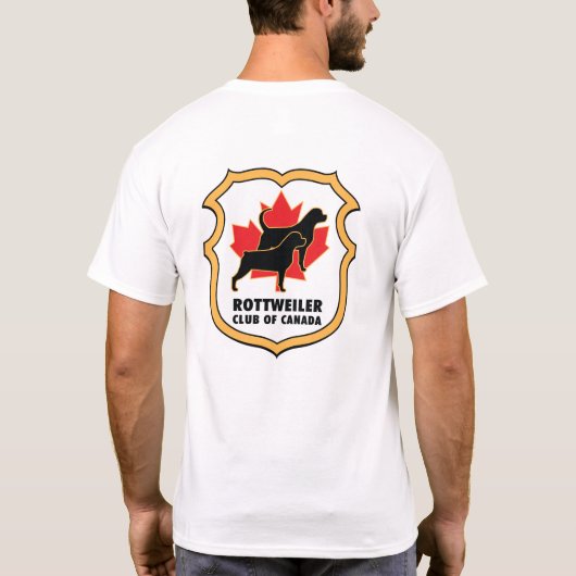 RCC Mannen Jacket T-shirt (Achterkant)