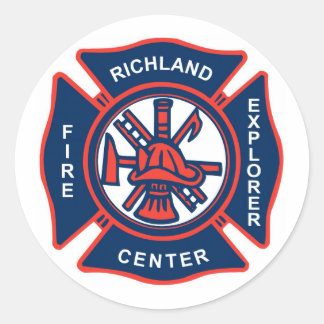 RCFE-sticker - 3" Ronde Sticker