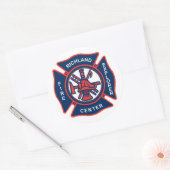 RCFE-sticker - 3" Ronde Sticker (Envelop)