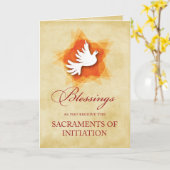 RCIA-bevestiging en communautarisering Kaart (Gele Bloem)