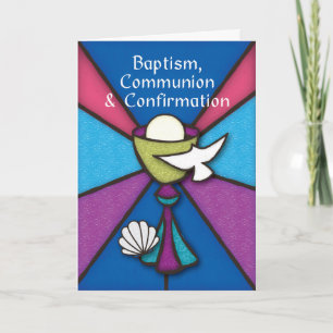 RCIA Doop Communie en Confirmatie Gefeliciteerd Kaart