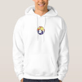 RCIA Duif Cirkel op Geel Hoodie (Voorkant)